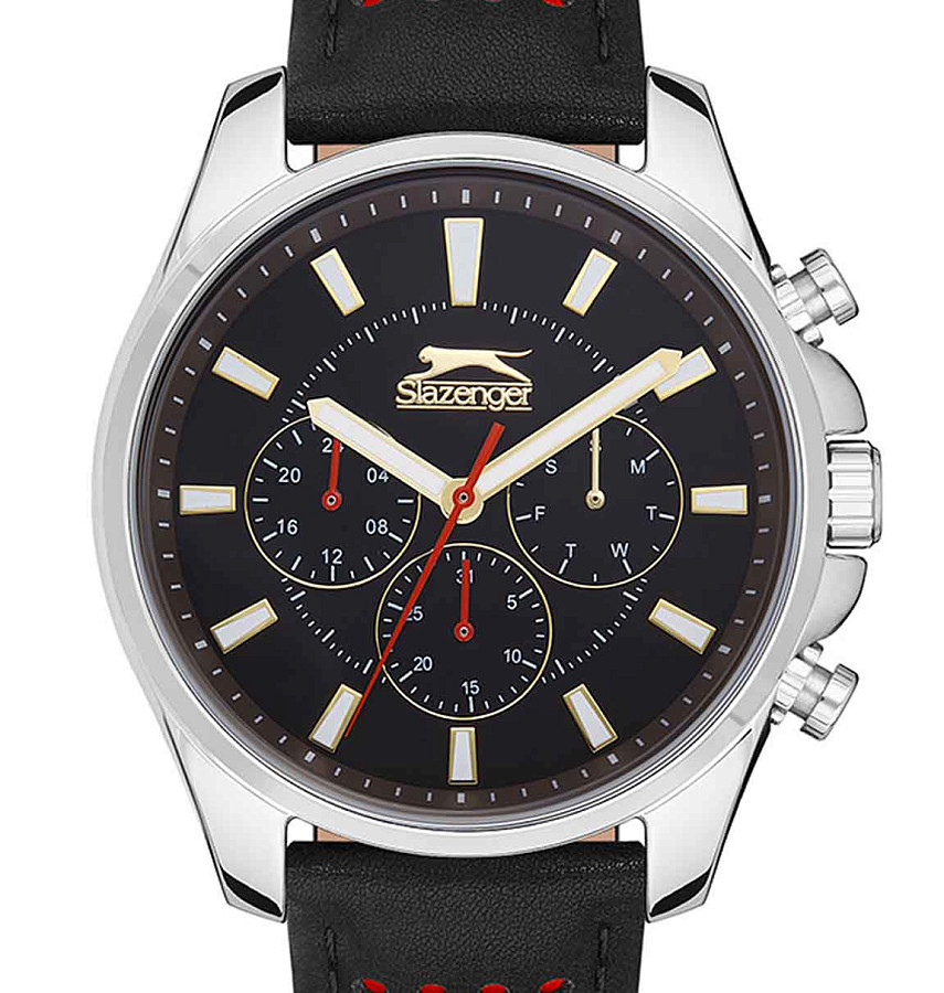 Часы Slazenger SL.09.2134.2.03 — кварцевые, металл суперметалл