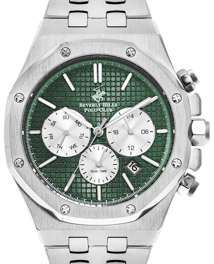 Часы Beverly Hills Polo Club BP3051X.371 — кварцевые, металл сталь