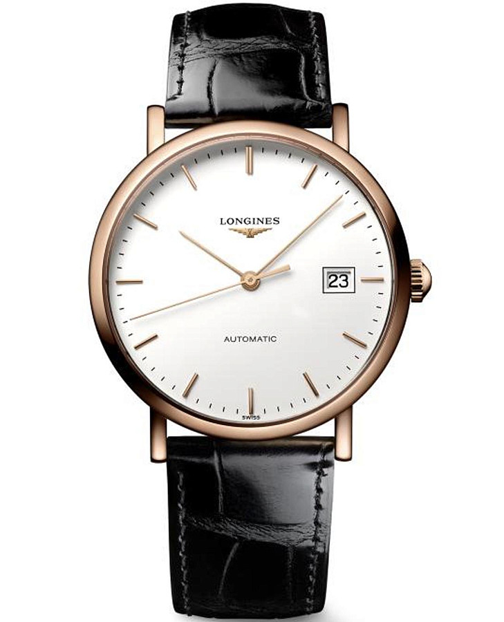 Часы Longines Elegant Collection L4.787.8.12.4 — мужские, белый