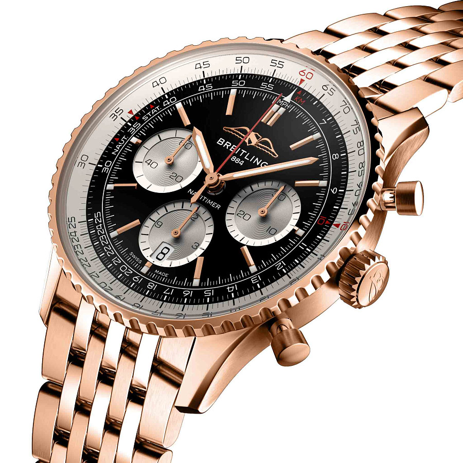 Часы Breitling Navitimer B01 Chronograph 43 RB0138211B1R1 — Швейцария, механические