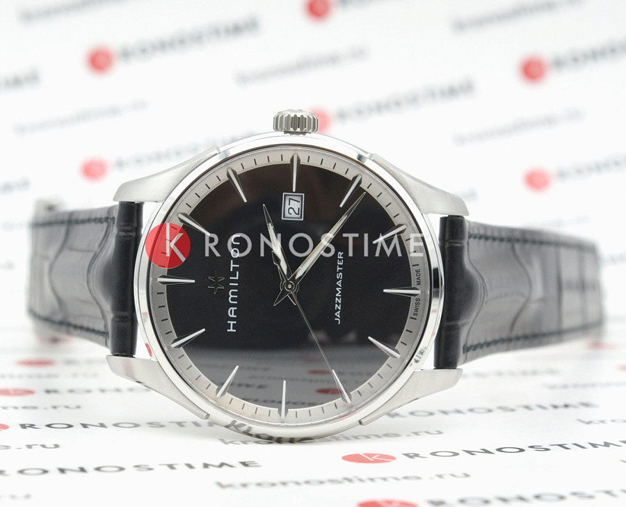 Часы Hamilton Jazzmaster Gent Quartz H32451731 — кварцевые, сталь