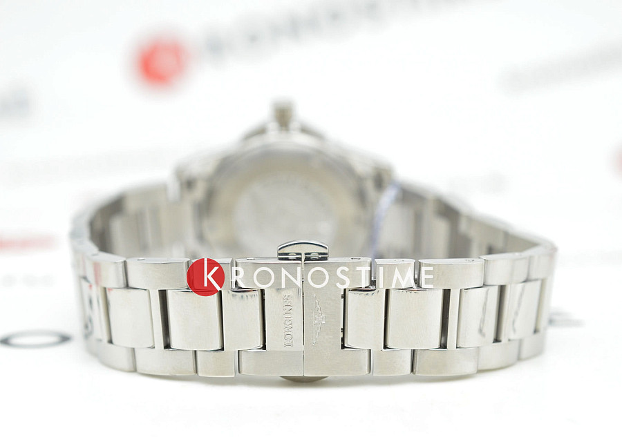 Часы Longines Conquest L3.376.4.96.6 — Швейцария, кварцевые