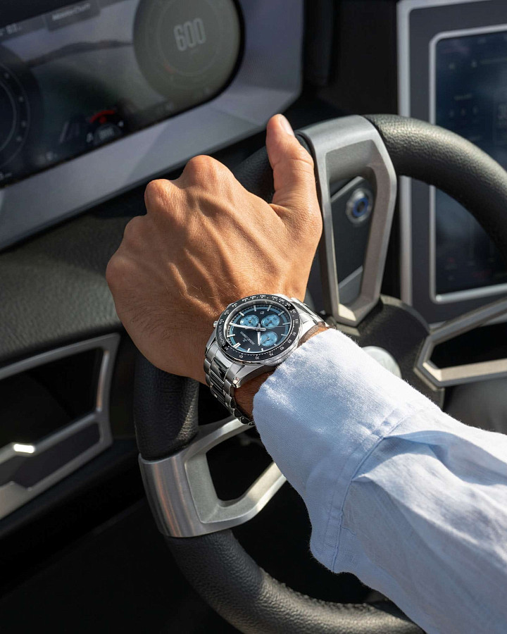Часы Jacques Lemans Liverpool Diver 1-2207B — металл сталь, Австрия