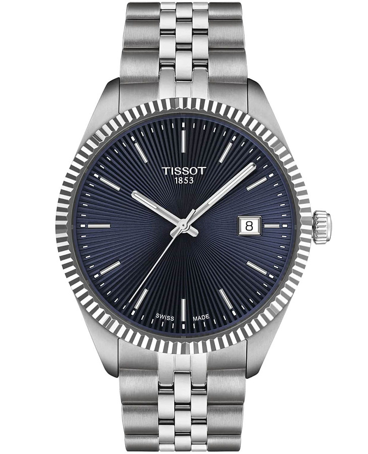 Часы Tissot Ballade 40mm T156.410.11.041.00 — мужские, синий