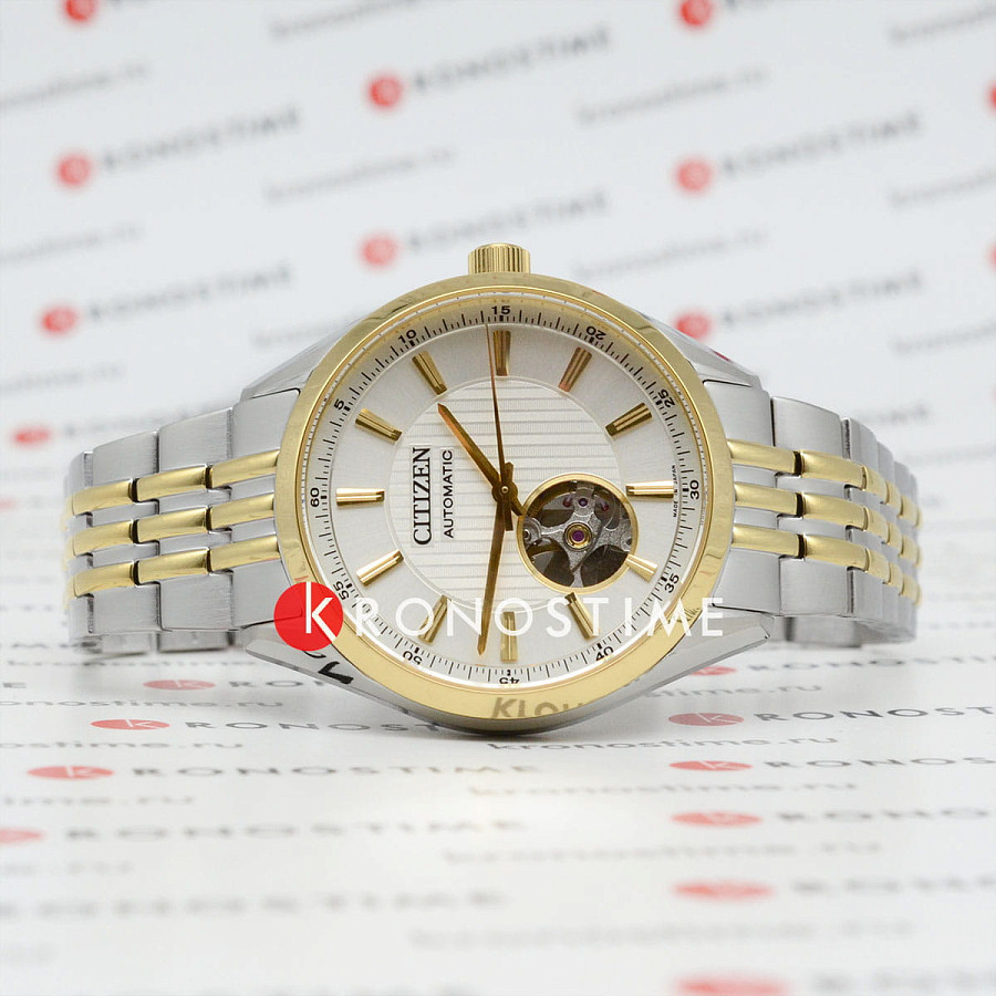 Часы Citizen Collection NH9114-99P — механические, металл сталь