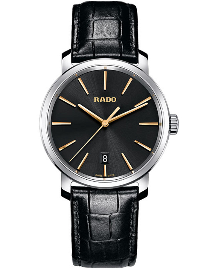 Часы Rado Diamaster R14078165 — мужские, черный
