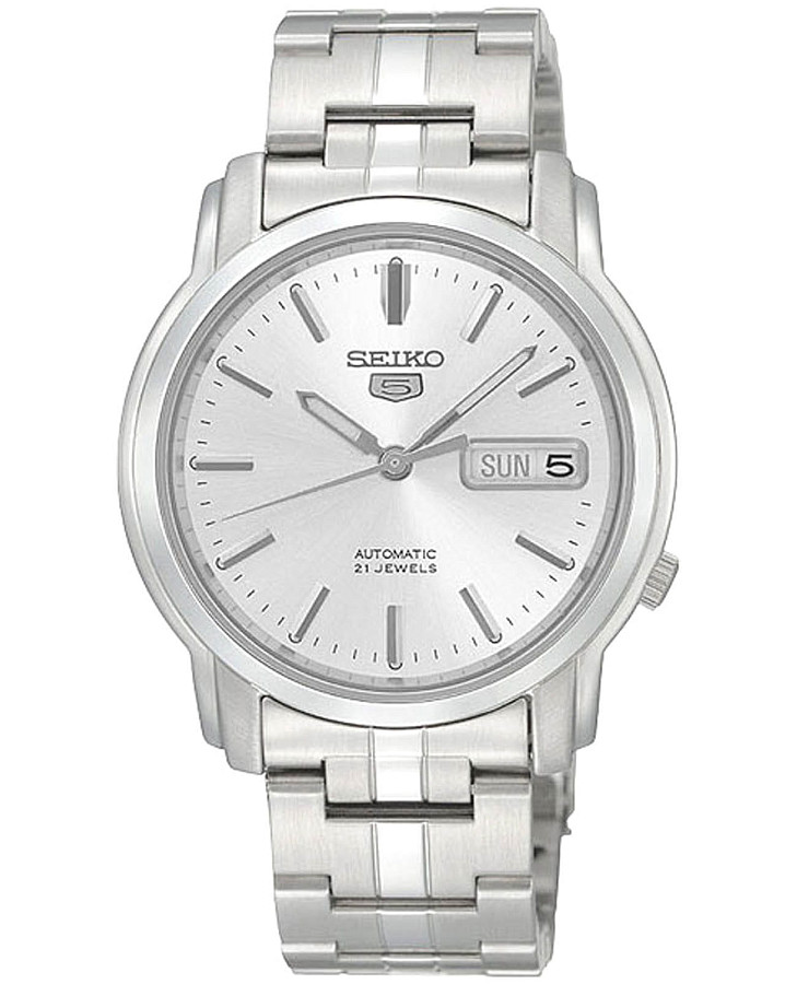 Часы Seiko 5 SNKK65K1 — мужские, серебристый