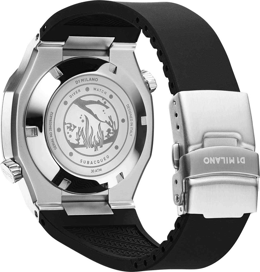 Часы D1 Milano DVRJ02 — сталь металл, Италия