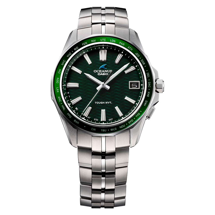 Часы Casio Oceanus OCW-S400-3A — кварцевые, титан