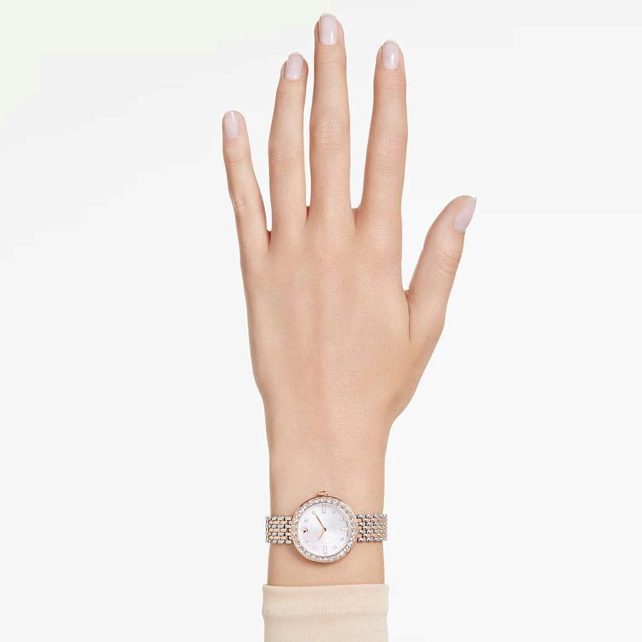 Часы Swarovski Certa 5672971 — кварцевые, металл сталь