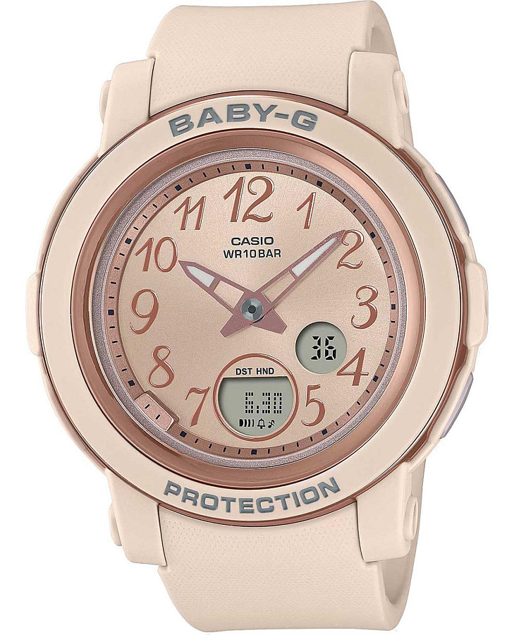 Часы Casio Baby-G BGA-290SA-4ADR (BGA-290SW-4A) — женские, бежевый
