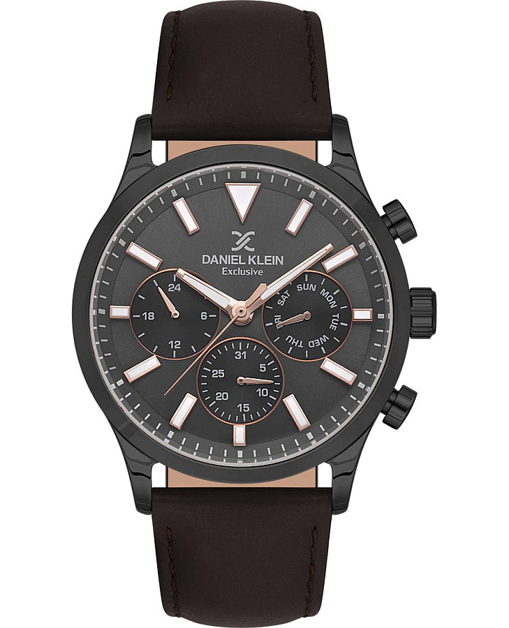 Часы Daniel Klein Exclusive DK.1.13745-5 — мужские, серый