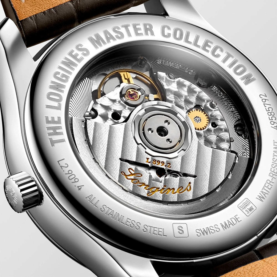 Часы Longines Master Collection L2.909.4.51.7 — кожаный, мужские