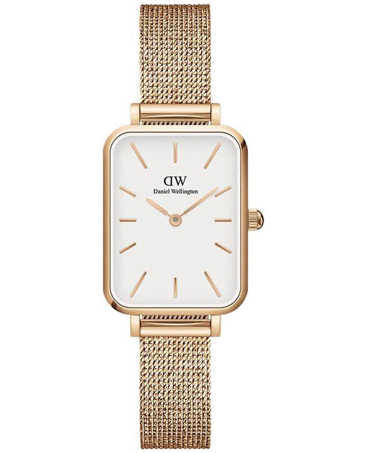 Часы Daniel Wellington Quadro Pressed Melrose DW00100431 — женские, белый