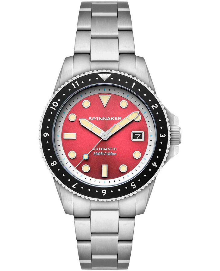 Часы Spinnaker Croft SP-5136-44 — мужские, красный