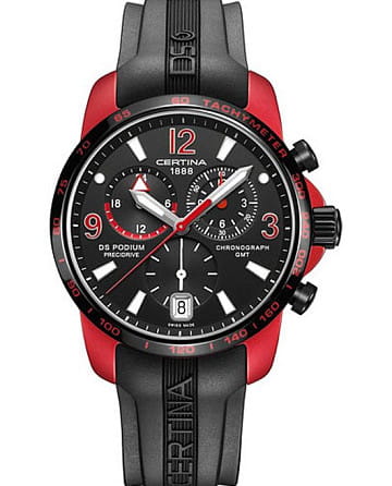 Certina DS Podium Chronograph GMT Aluminium C001.639.97.057.01