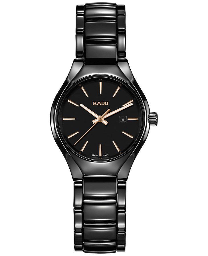 Часы Rado True R27059162 — женские, черный