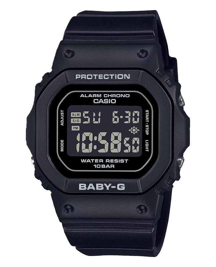 Часы Casio Baby-G BGD-565U-1DR (BGD-565U-1) — женские, черный