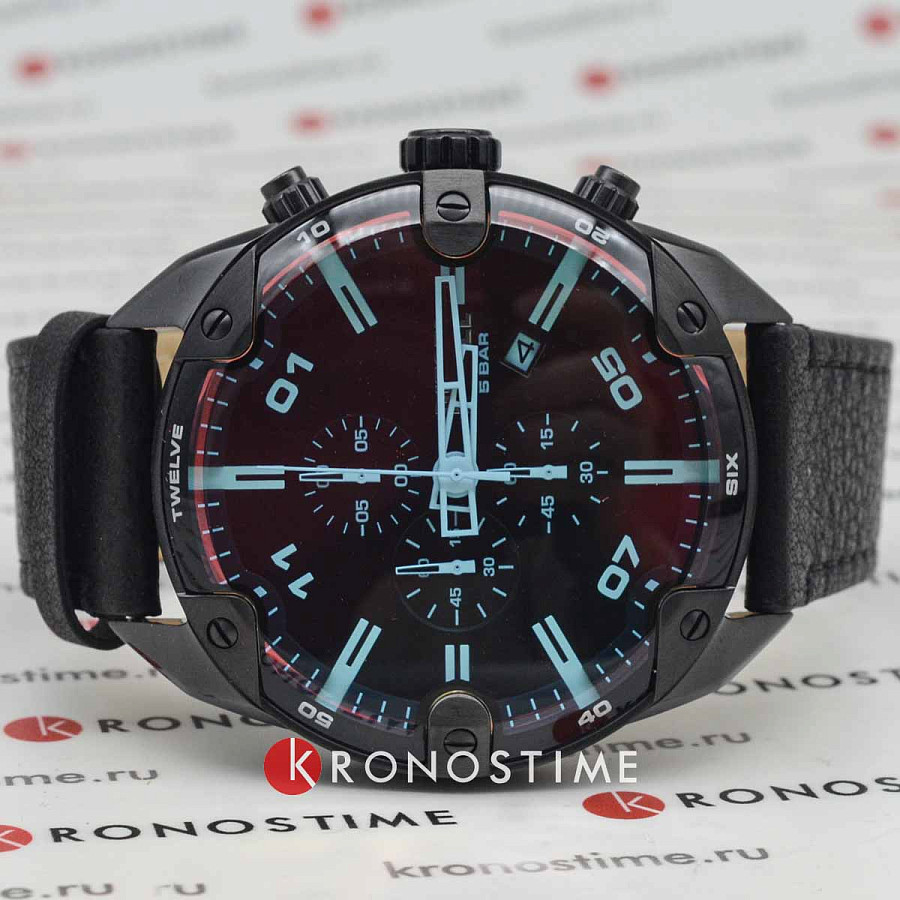 Часы Diesel Spiked DZ4667 — кварцевые, сталь металл