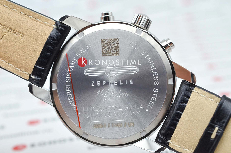Часы Zeppelin 100 Years Zeppelin 76901 — мужские, кожаный