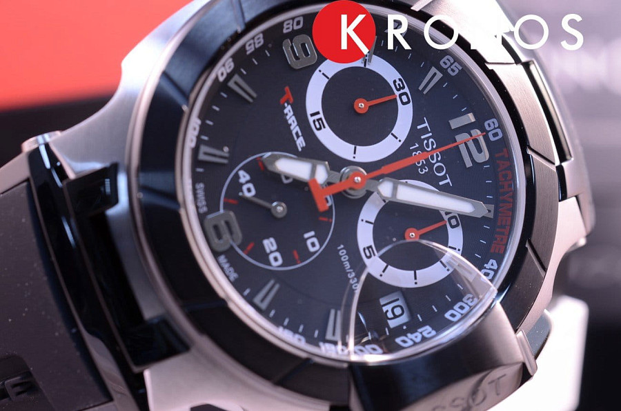 Часы Tissot T-Sport T-Race Quartz Chronograph T048.417.27.057.00 — каучук, мужские