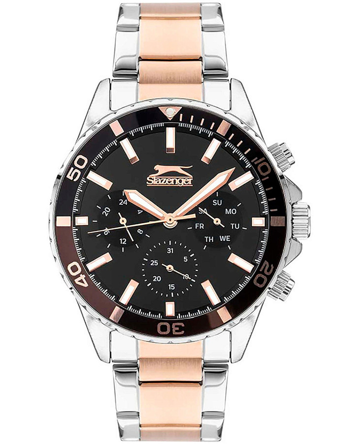 Часы Slazenger Multifunction SL.09.2065.2.04 — мужские, черный