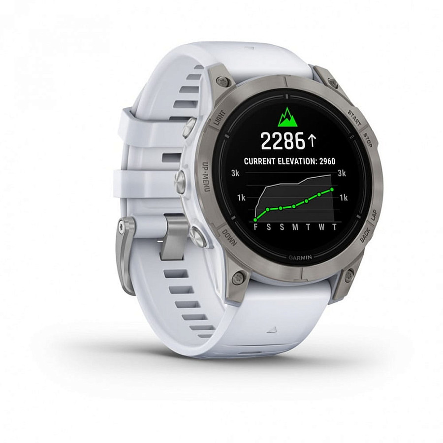 Часы Garmin Epix Pro (Gen 2) Sapphire Edition 010-02803-21 — мужские, силикон