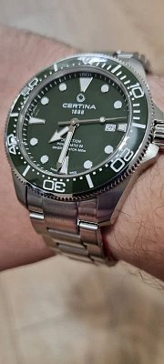 Фото покупателя: Швейцарские механические наручные часы Certina DS Action Diver C032.607.11.091.00