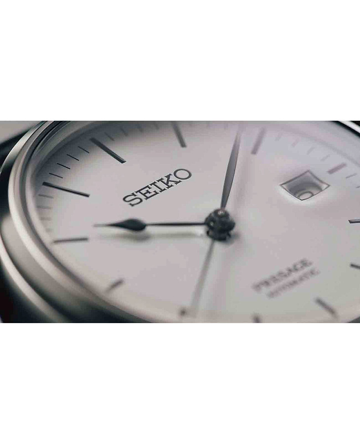Часы Seiko Presage SPB113J1 — сталь металл, кожаный