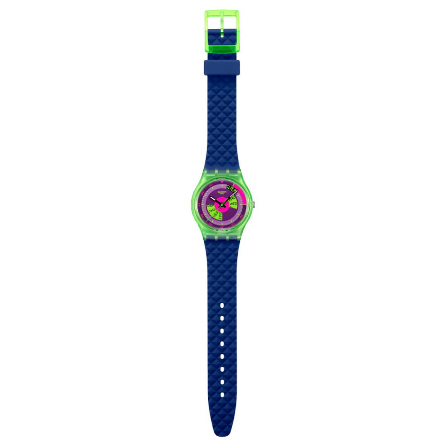 Часы Swatch Neon Skychart SO28G704 — силикон, женские