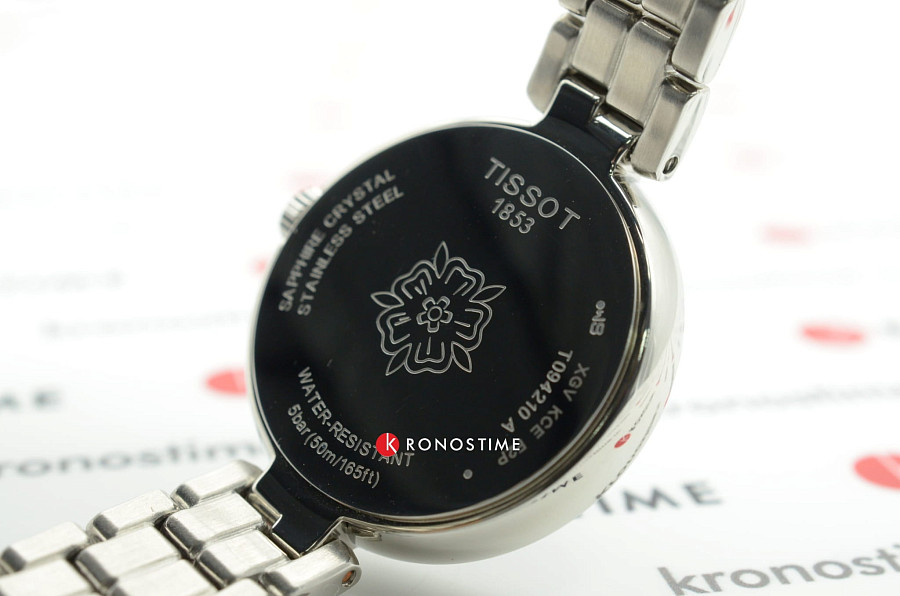 Часы Tissot Flamingo T094.210.11.051.00 — черный, сталь металл