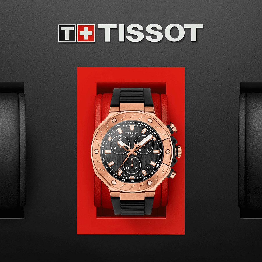 Часы Tissot T-Race Chronograph T141.417.37.051.00 — Швейцария, кварцевые