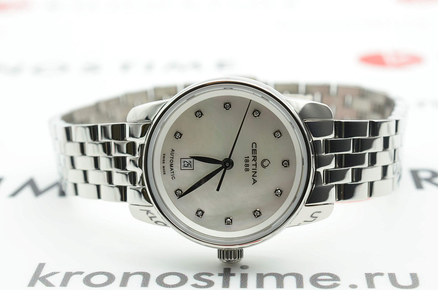 Часы Certina DS Podium Lady Automatic 29mm C001.007.11.116.00 — женские, нержавеющая сталь
