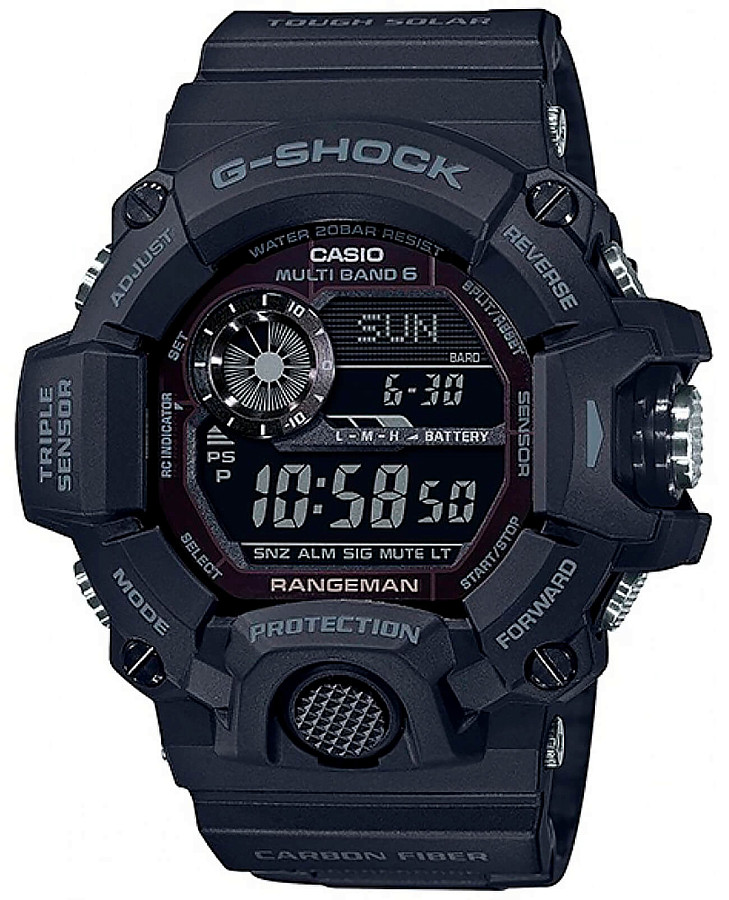 Часы Casio G-Shock GW-9400-1B — мужские, черный