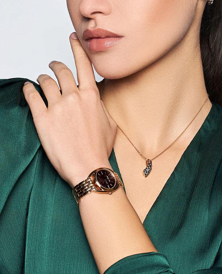 Часы Mathey-Tissot Saphira D933PM — кварцевые, металл сталь