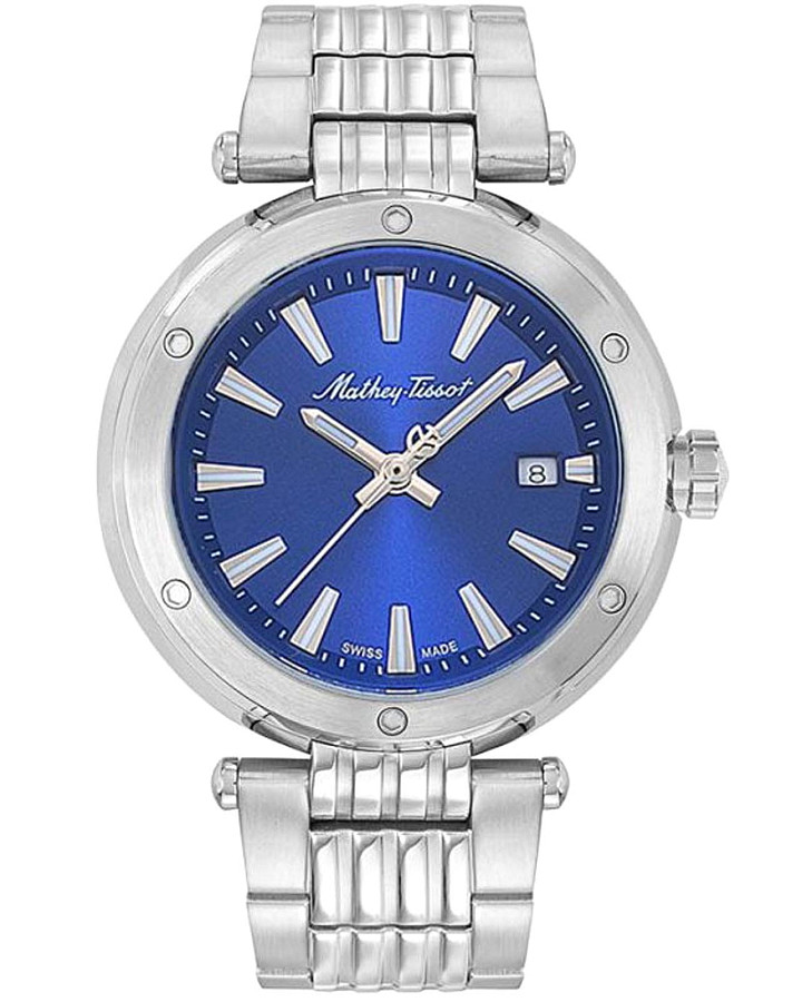 Часы Mathey-Tissot Neptune H912ABU — мужские, синий