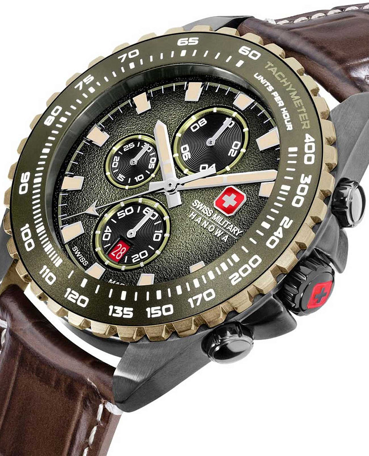 Часы Swiss Military Hanowa Stone Marten SMWGC0001840 — металл сталь, Швейцария