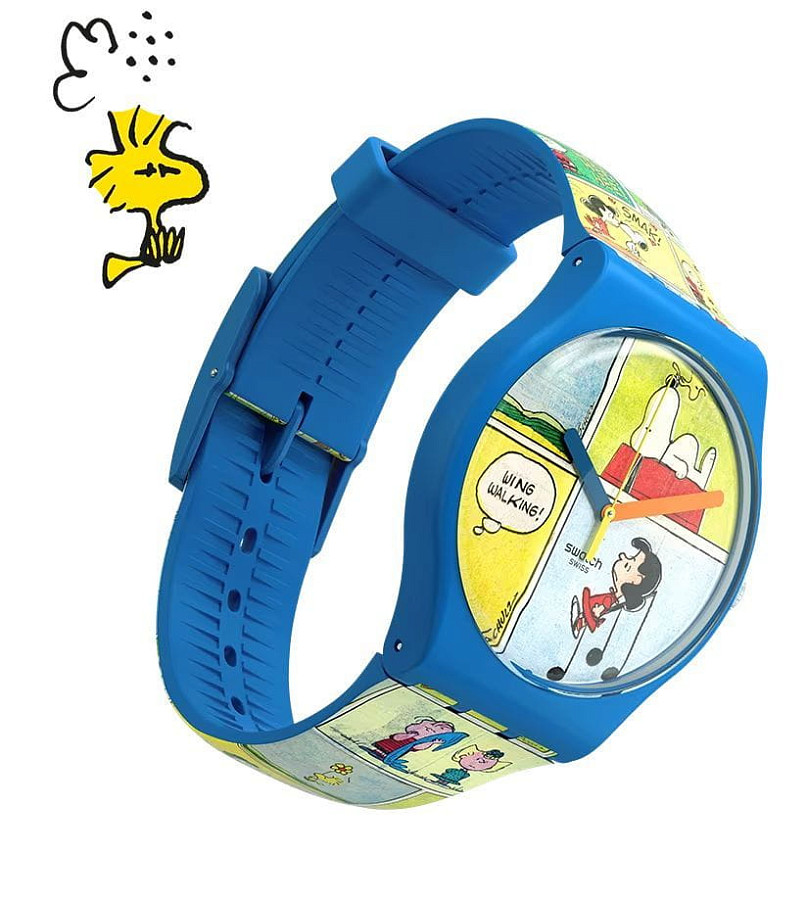 Часы Swatch New Gent Biosourced SO29Z108 — пластик, Швейцария