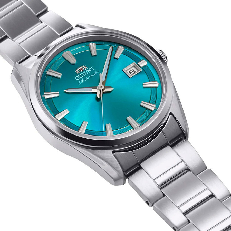 Часы Orient Classic Automatic RA-AC0R06L — бирюзовый, сталь металл