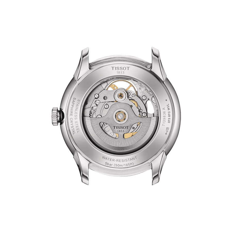 Часы Tissot Chemin des Tourelles Squelette T139.836.16.261.00 — металл сталь, Швейцария
