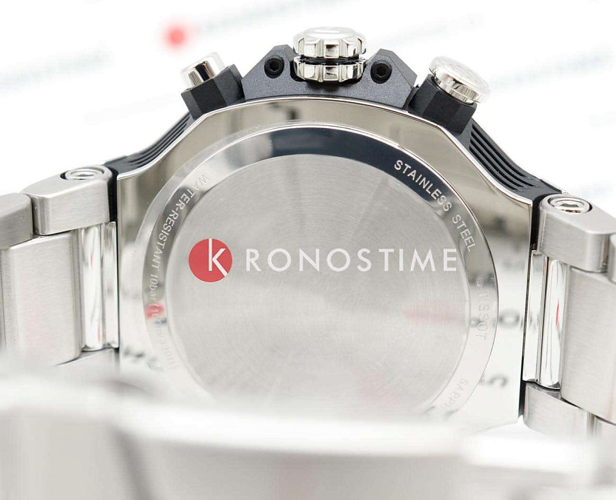 Часы Tissot T-Race Chronograph T141.417.11.031.00 — нержавеющая сталь, мужские