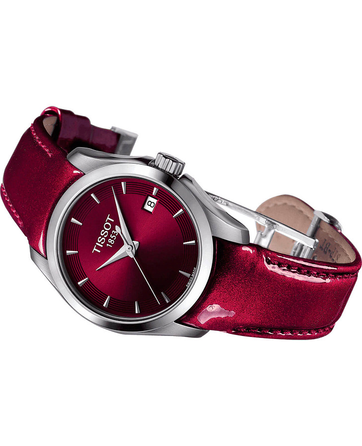 Часы Tissot Couturier Lady T035.210.16.371.01 — сталь металл, Швейцария