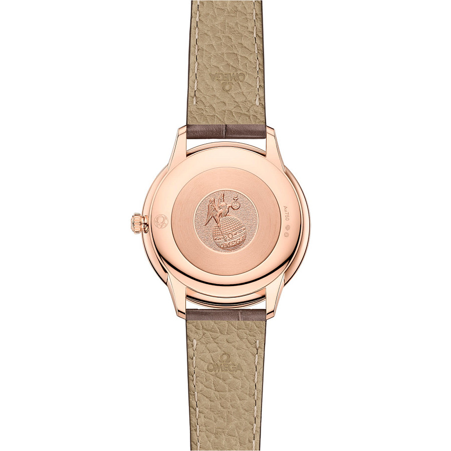 Часы Omega De Ville Prestige 434.53.30.60.55.001 — кварцевые, золото