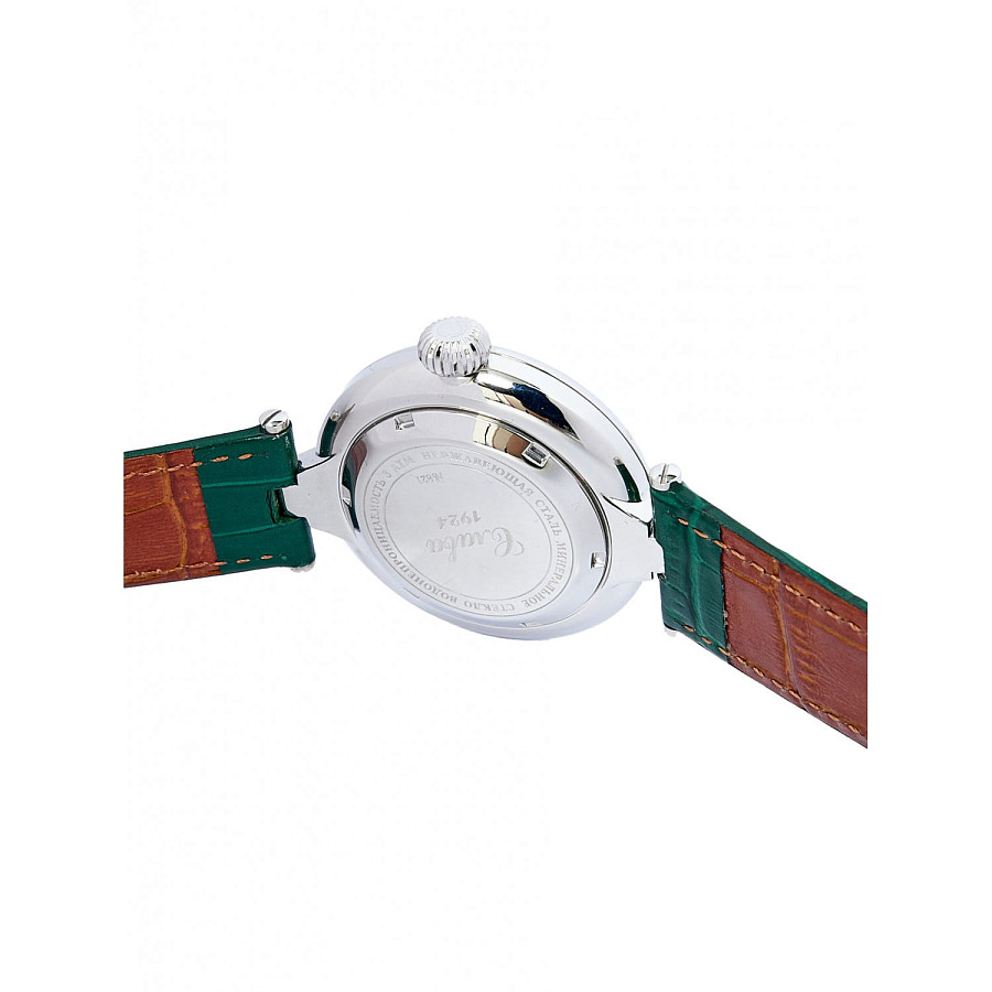 Часы Слава Премьер 8210992/300-8205 — кожаный, мужские