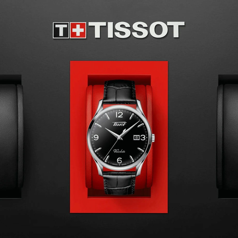 Часы Tissot Heritage Visodate T118.410.16.057.00 — сталь металл, Швейцария