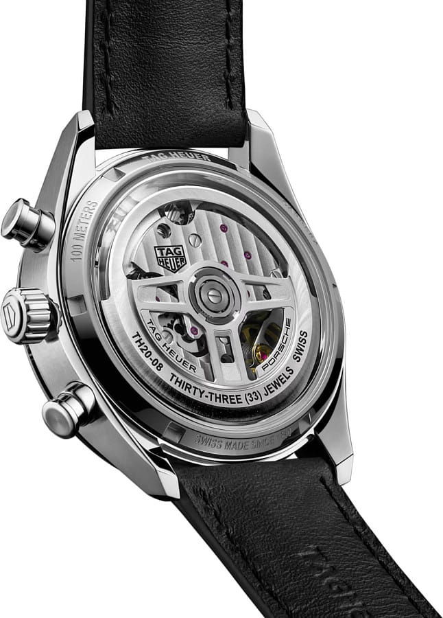 Часы TAG Heuer Carrera Chronosprint x Porsche CBS2011.FC6529 — кожаный, мужские