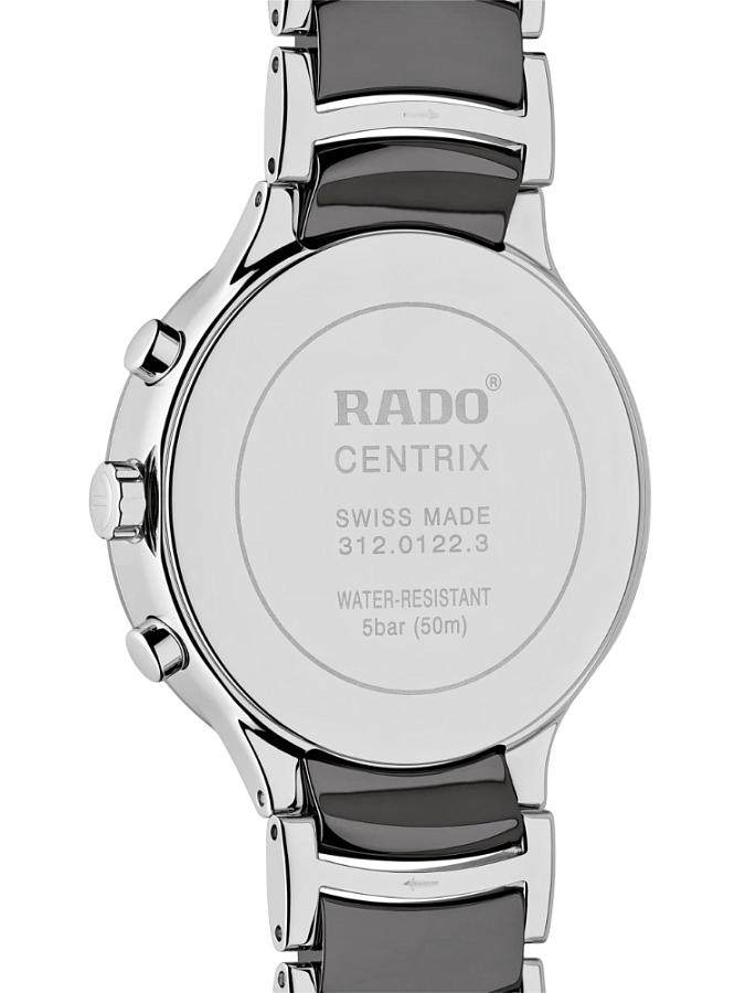 Часы Rado Centrix Chronograph R30122122 — кварцевые, сталь металл