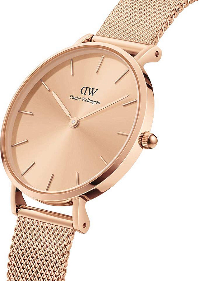 Часы Daniel Wellington Petite Unitone DW00100471 — кварцевые, металл сталь