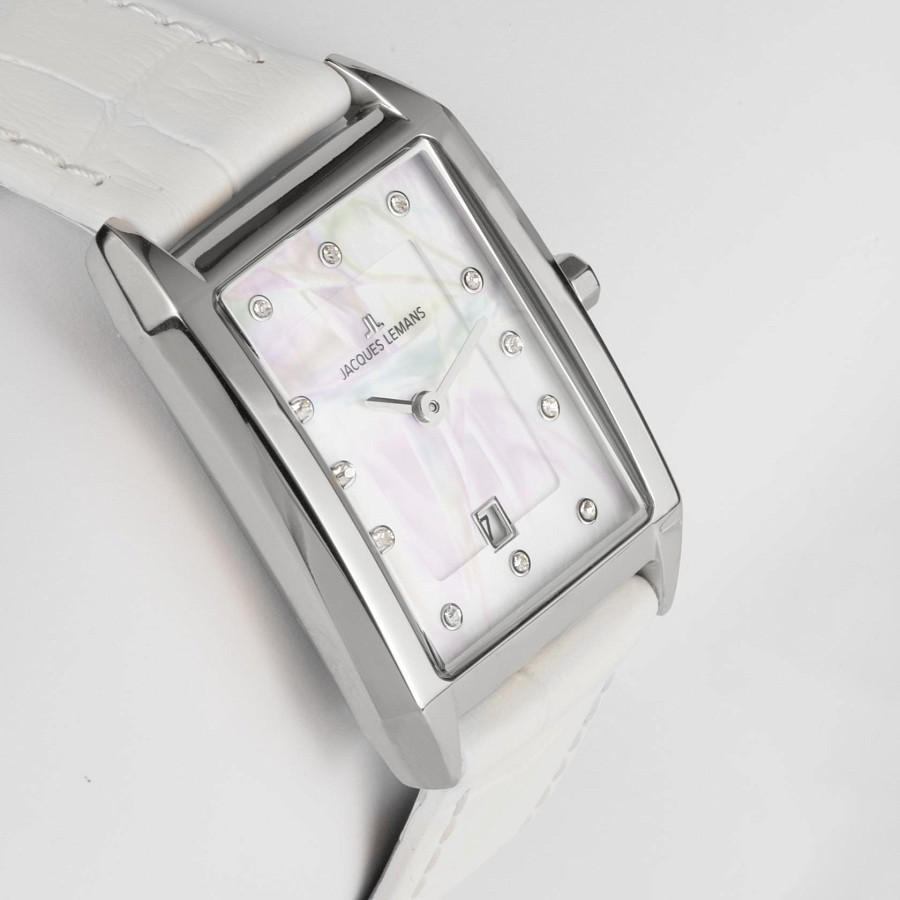 Часы Jacques Lemans 1-2189B — кварцевые, металл сталь