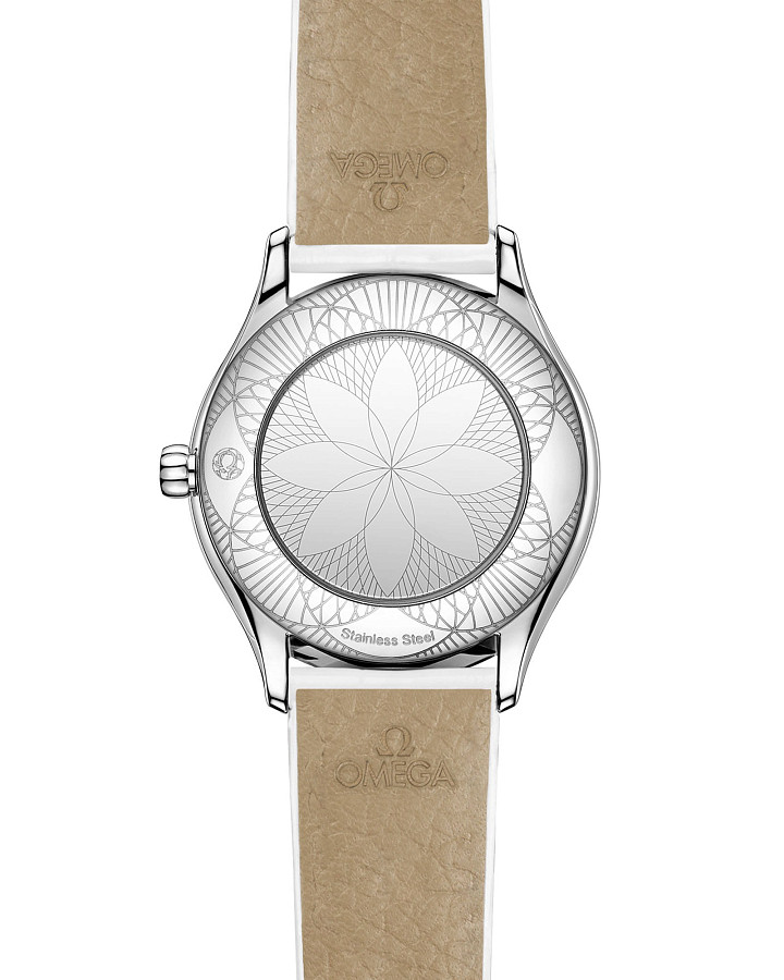Часы Omega De Ville Mini Tresor 428.17.26.60.04.008 — кварцевые, металл сталь